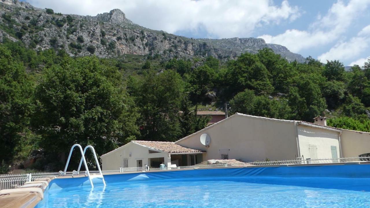Villa Regain Chambres Et Table D'Hotes Greolieres Kültér fotó